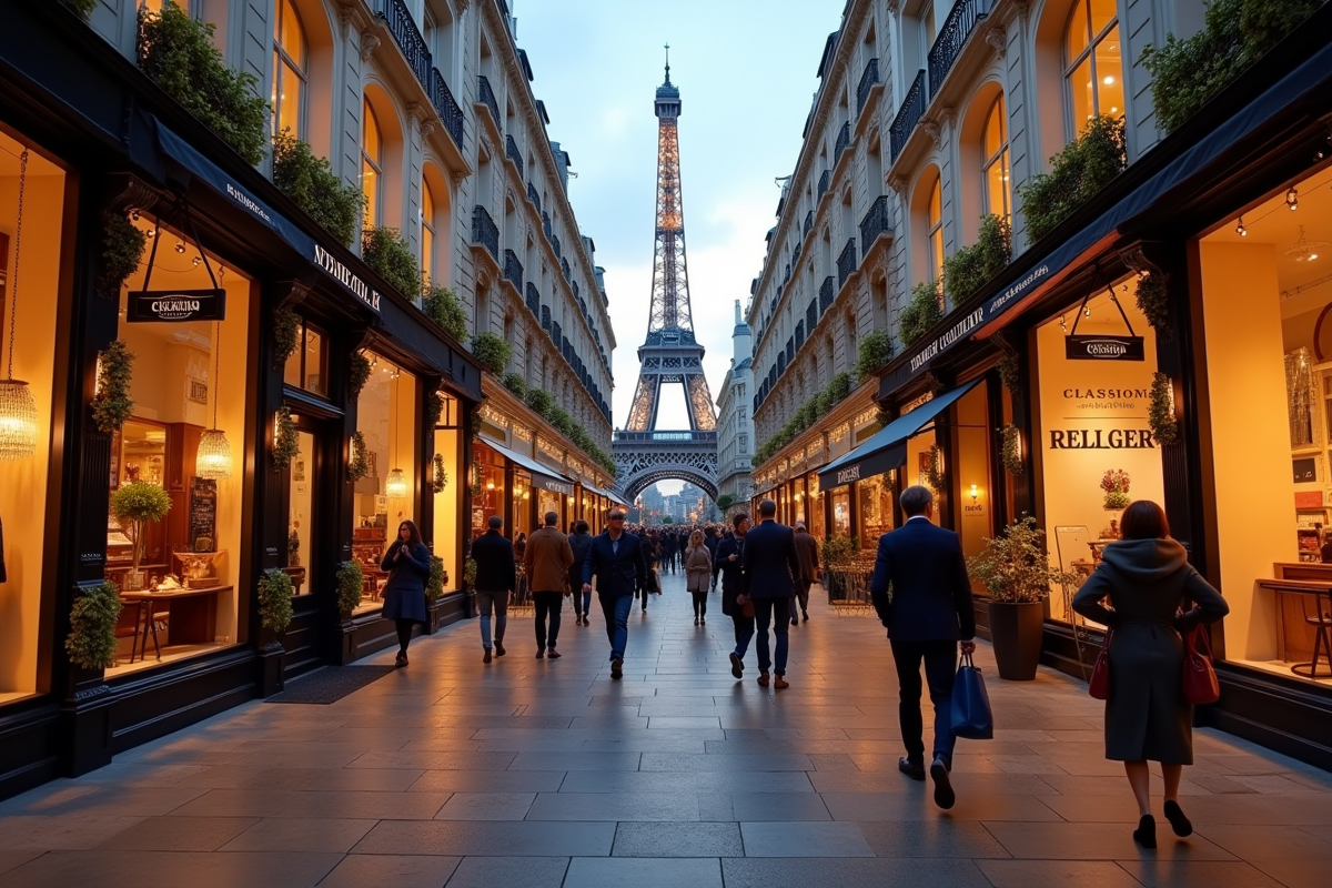 rue commerçante