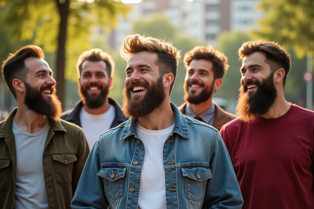 barbe soignée