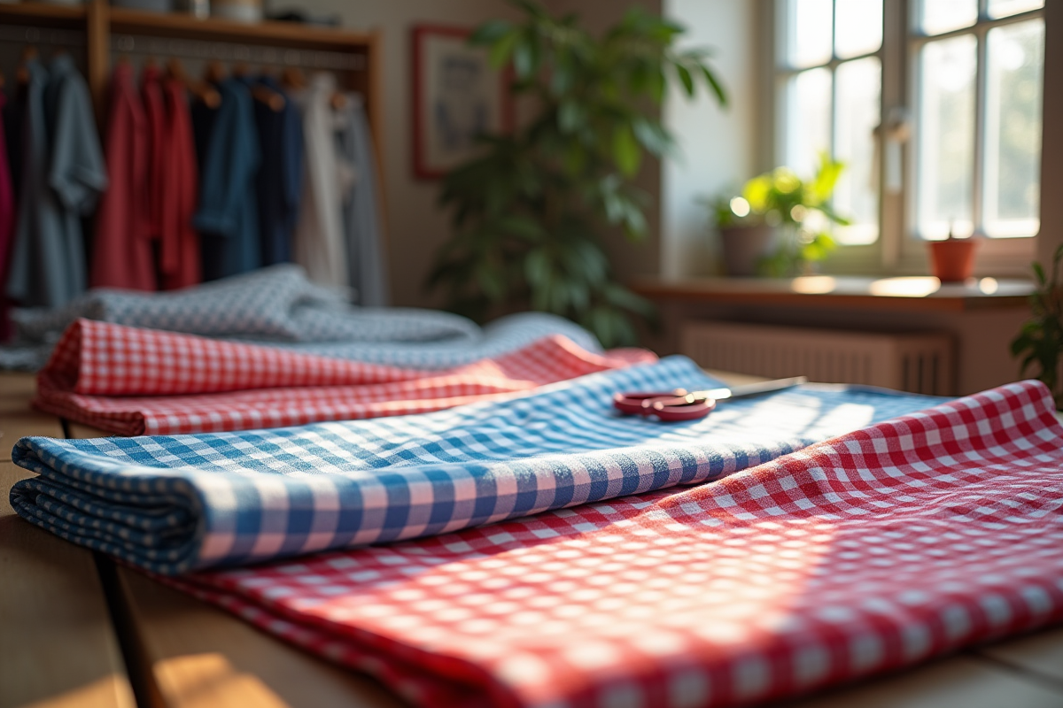 tissu vichy